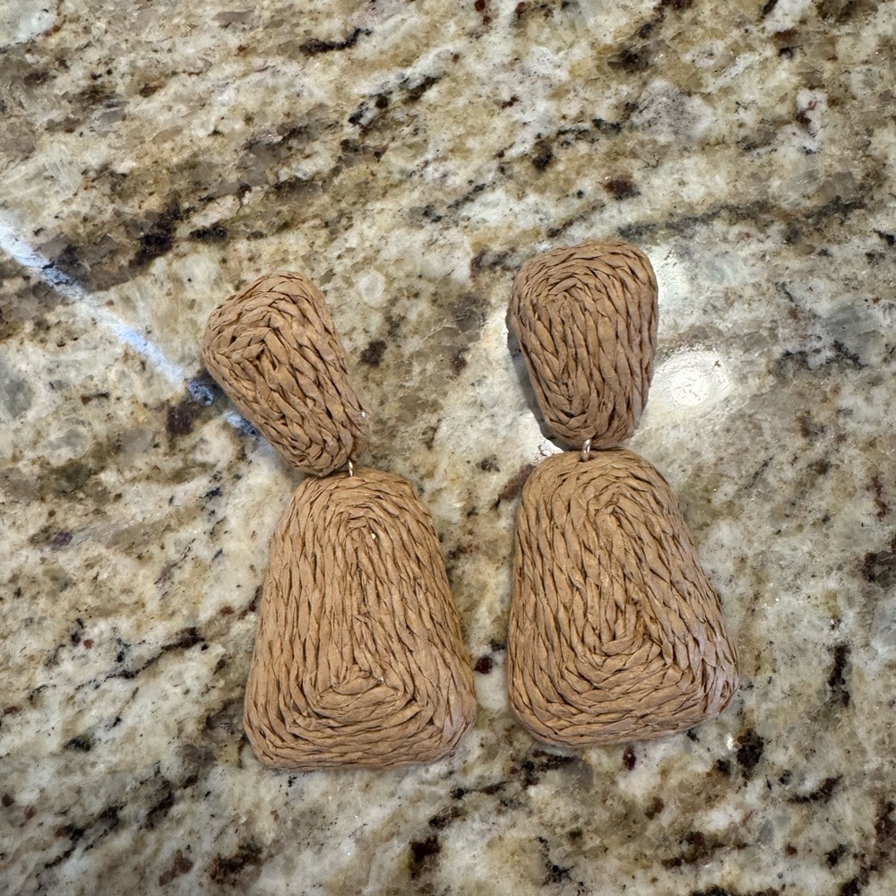Rattan Spring/Summer Earrings